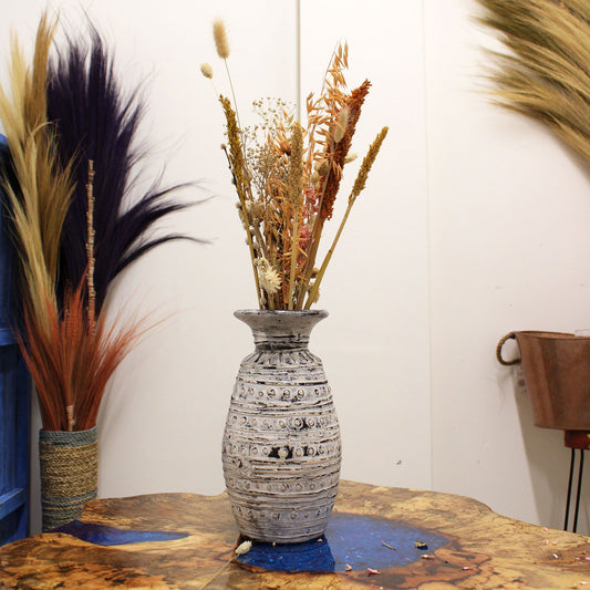 Classic Shaped Vase - Cream-Domviva