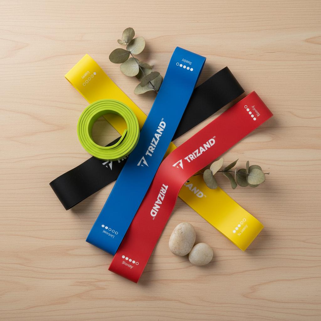 Set vadbenih elastik – 5 kosov Trizand