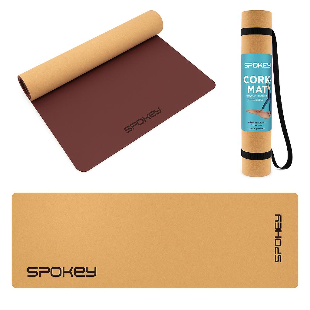 Spokey SAVASANA joga blazina iz plute-Domviva