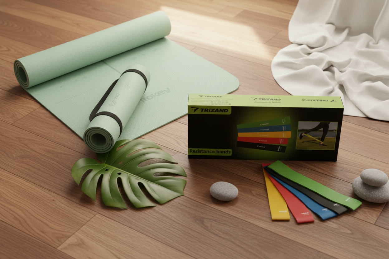 Joga blazina & resistance bands – ambient