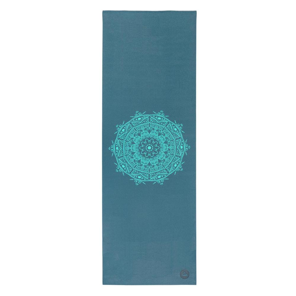 LEELA Mandala joga in vadbena podloga – turkizna