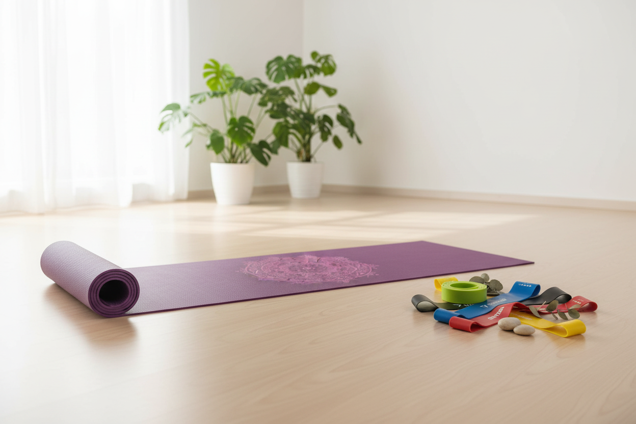 Podloga in elastike v prostoru