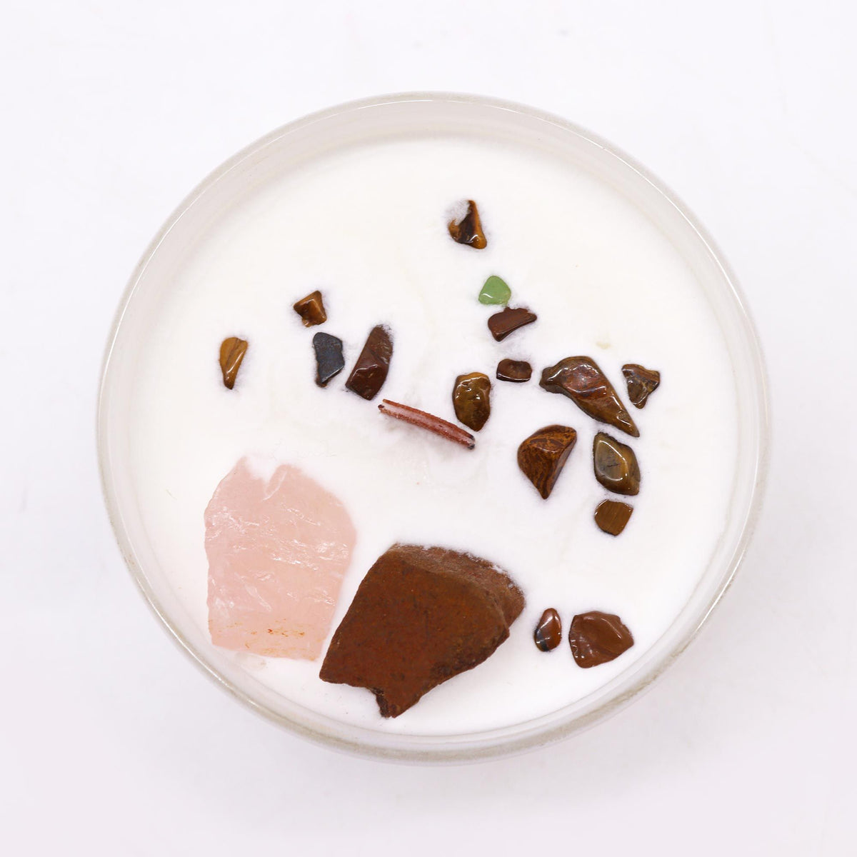 Kristalna sveča za sakralno čakro – ustvarjalnost & strast | Sacral Chakra Candle